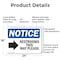 Signmission Restrooms This Way Please (Right Arrow), 24 in W x Rectangle, Aluminum OS-2PACK-NS-A-1824-L-18099 - alternate 2